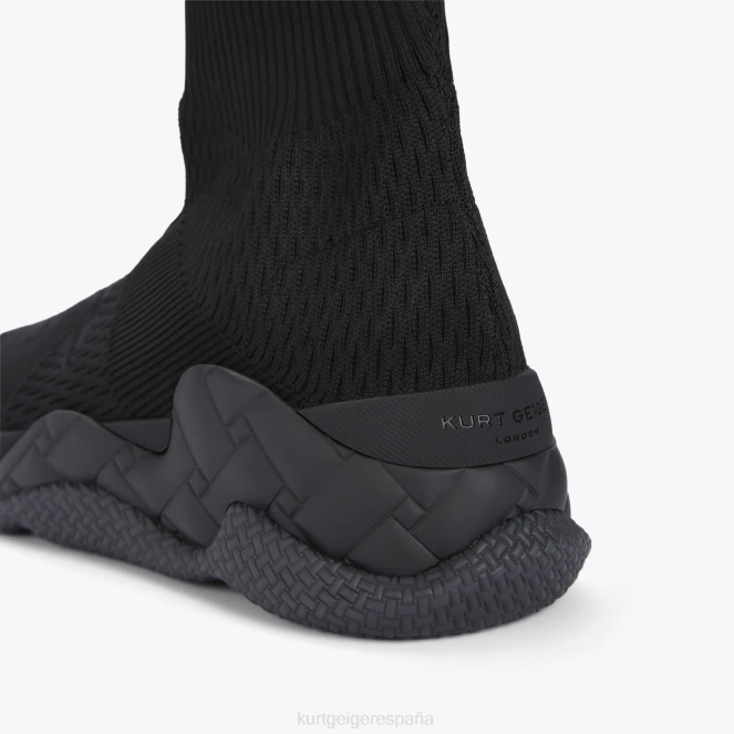 Kurt Geiger mujer calcetín londres para hombre 2LPR385 | calzados negro